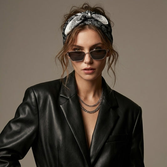 Foulard bandana femme | Style bohème chic et allure raffinée