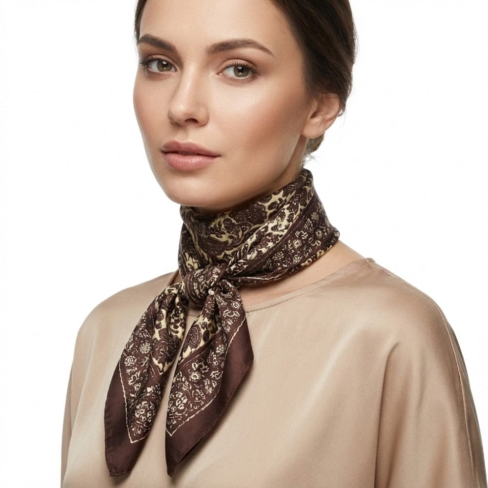 Foulard bandana femme | Style bohème chic et allure raffinée The Foulard