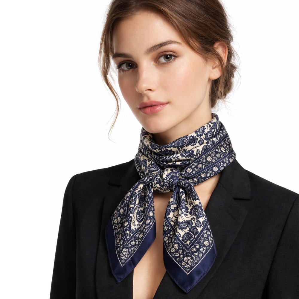 Foulard bandana femme | Style bohème chic et allure raffinée The Foulard