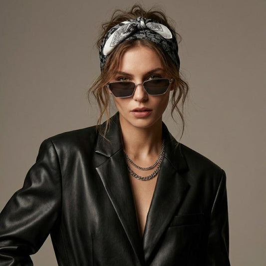 Foulard bandana femme | Style bohème chic et allure raffinée The Foulard