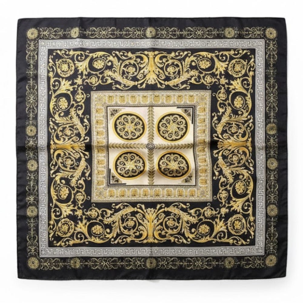 Foulard carré femme | Élégance satinée et style soigné Style 1 / 70x70cm The Foulard