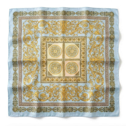 Foulard carré femme | Élégance satinée et style soigné Style 3 / 70x70cm The Foulard