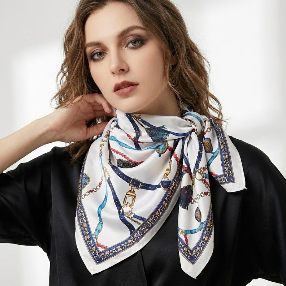 Foulard en satin | Chic discret et intemporel The Foulard
