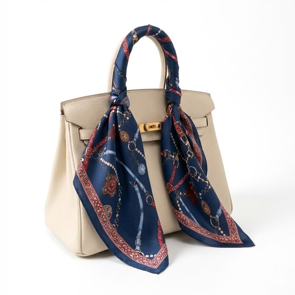 Foulard en satin | Chic discret et intemporel The Foulard