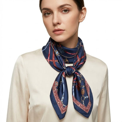 Foulard en satin | Chic discret et intemporel The Foulard
