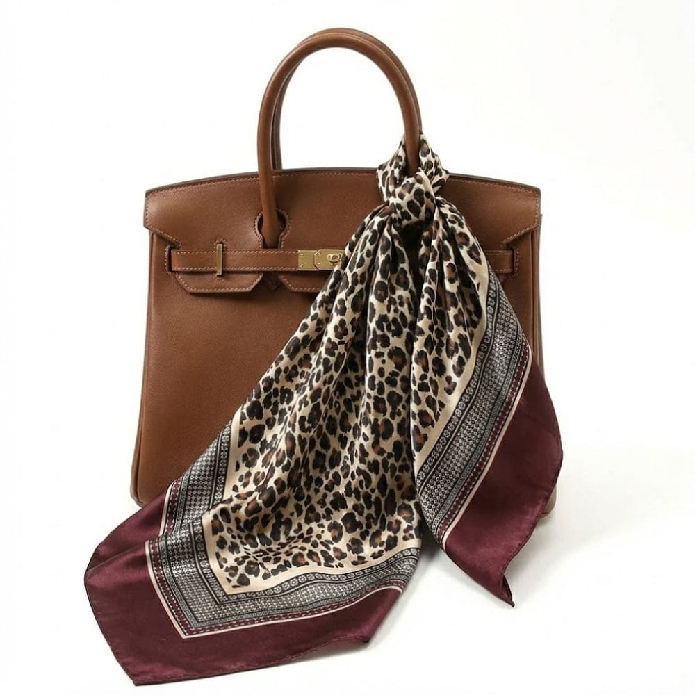 Foulard femme léopard | L’allié mode pour un style audacieux Léopard The Foulard