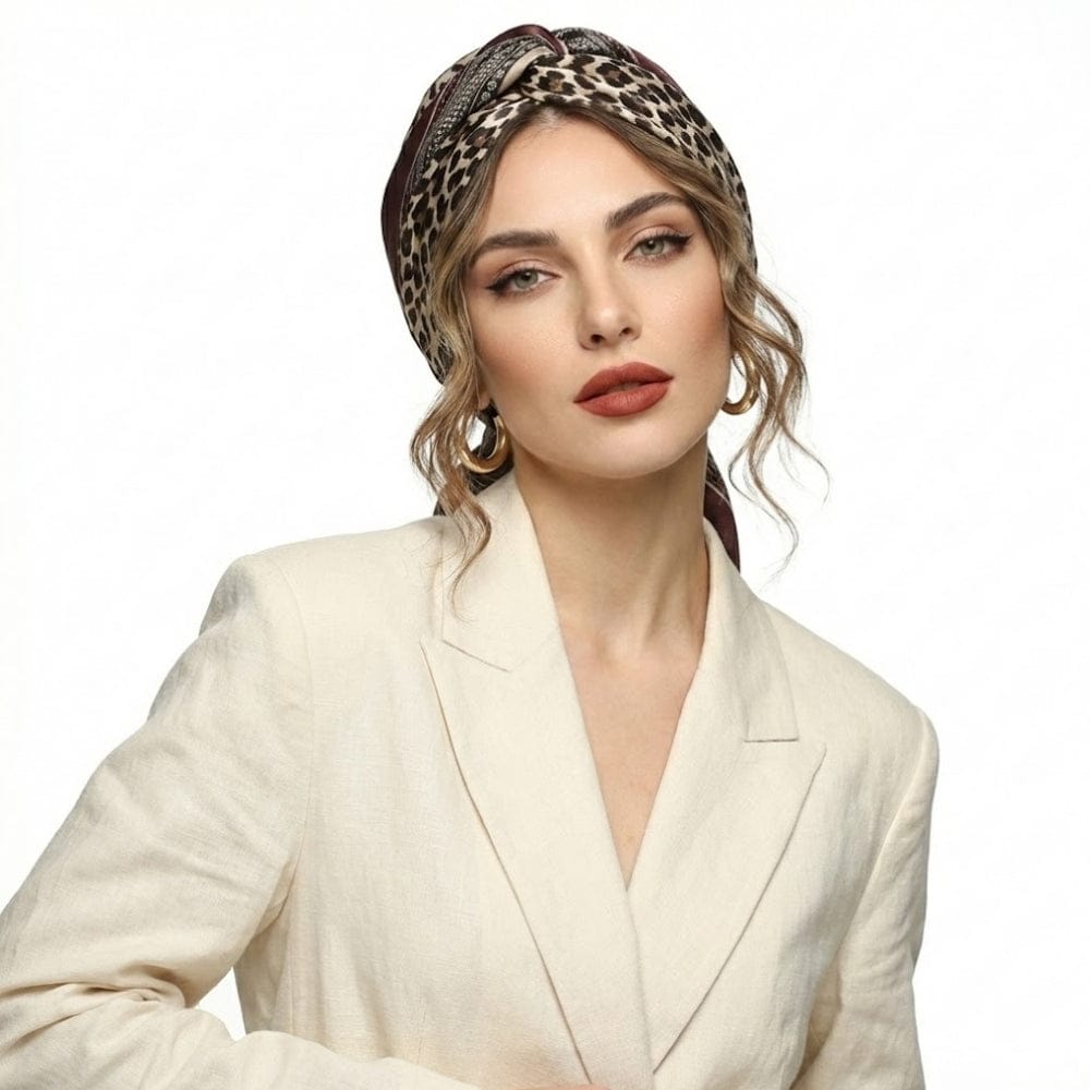 Foulard femme léopard | L’allié mode pour un style audacieux Léopard The Foulard