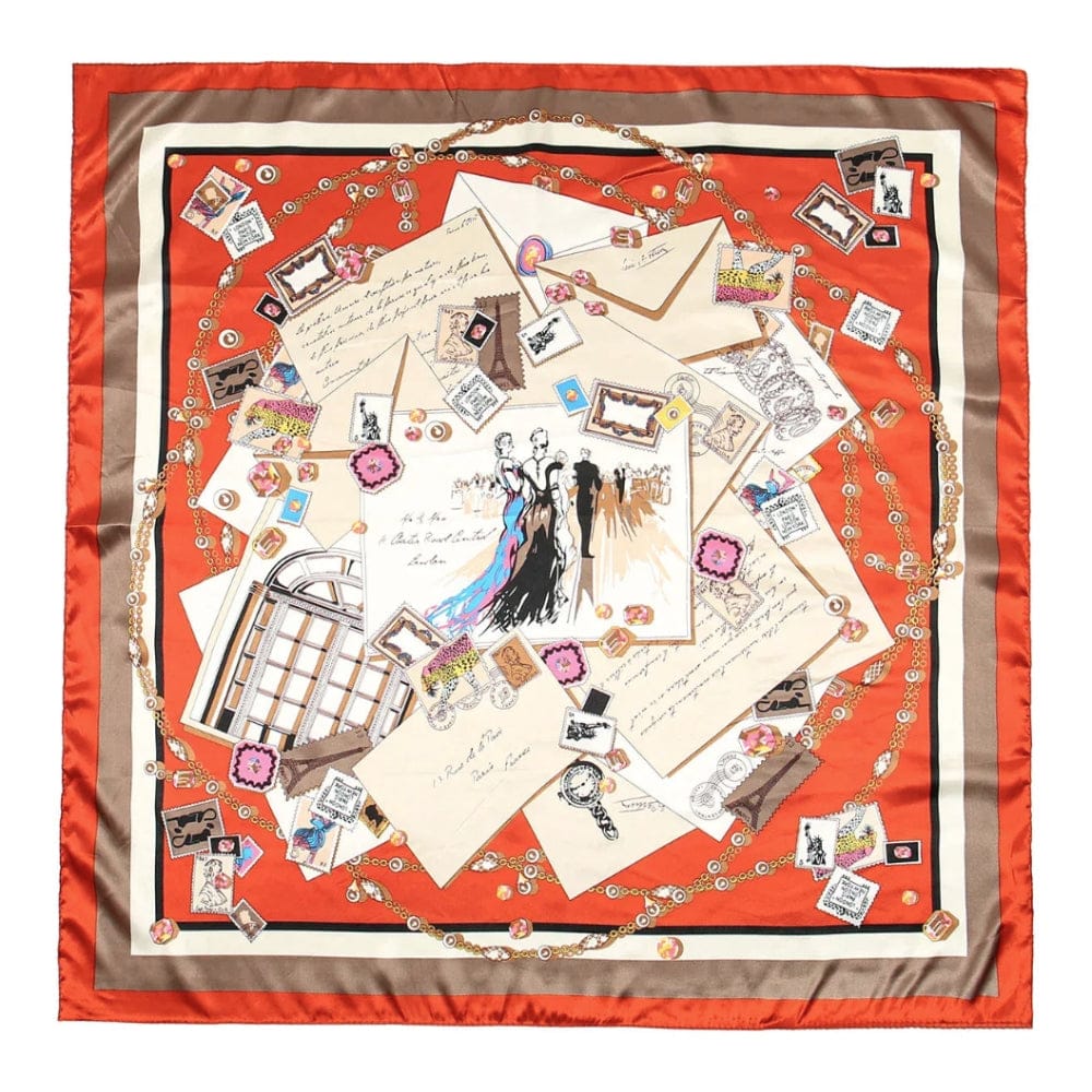 Foulard femme luxe | Le détail chic pour un style distingué Style 1 The Foulard