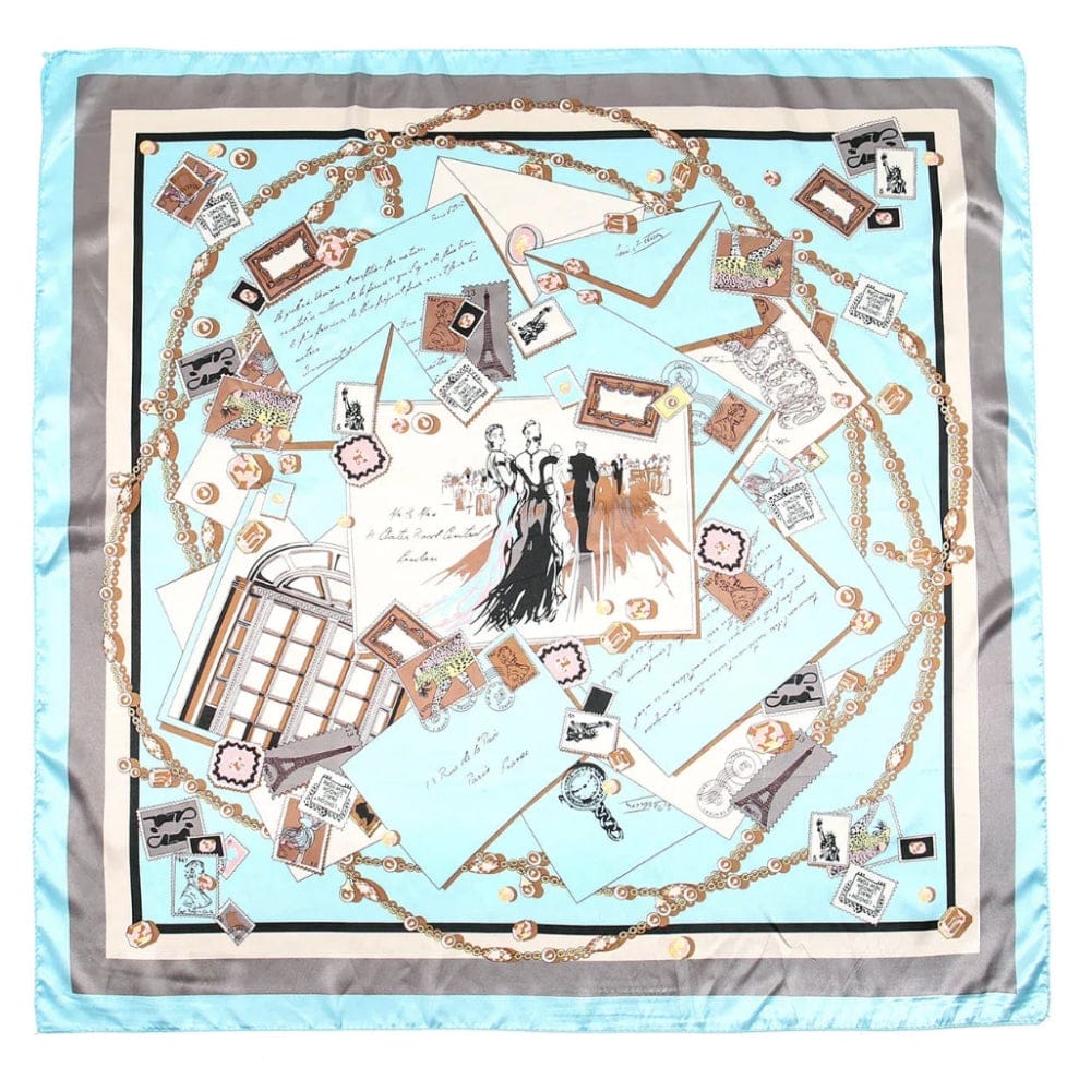 Foulard femme luxe | Le détail chic pour un style distingué Style 2 The Foulard