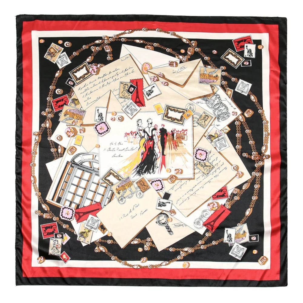 Foulard femme luxe | Le détail chic pour un style distingué Style 3 The Foulard