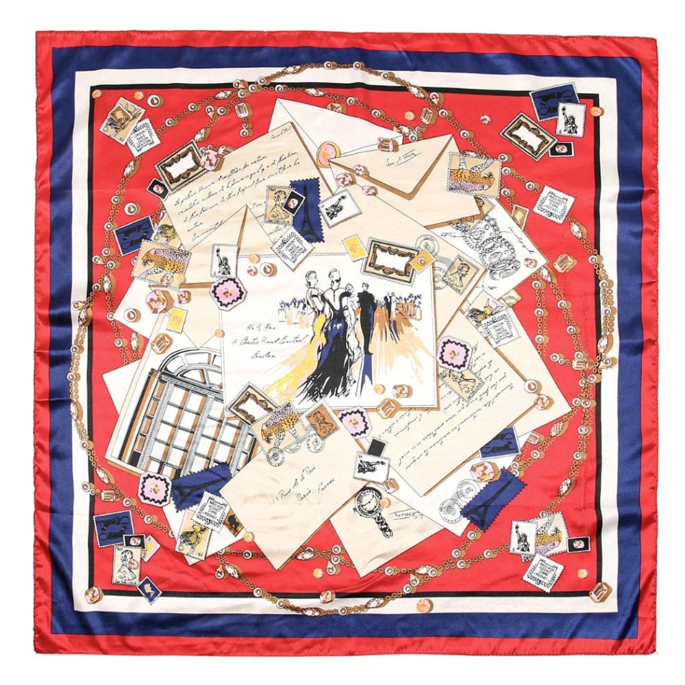 Foulard femme luxe | Le détail chic pour un style distingué Style 4 The Foulard