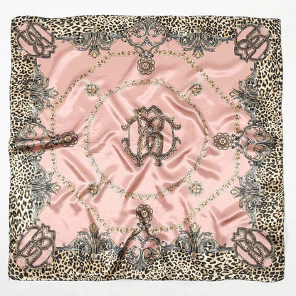 Foulard léopard femme | Motif félin pour une allure élégante Rose The Foulard