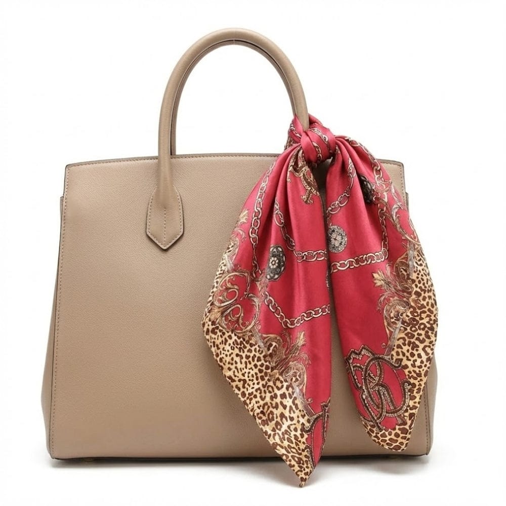 Foulard léopard femme | Motif félin pour une allure élégante The Foulard