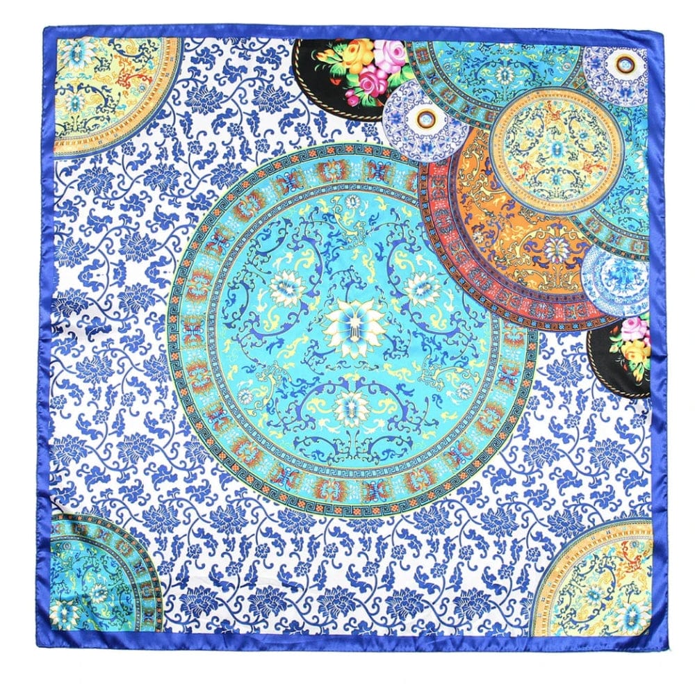 Foulard noué | Touche mode pour un look soigné Style 2 The Foulard