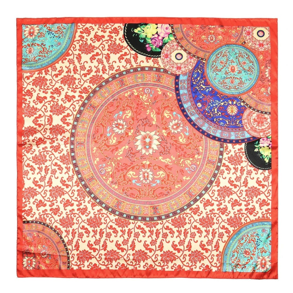 Foulard noué | Touche mode pour un look soigné Style 3 The Foulard
