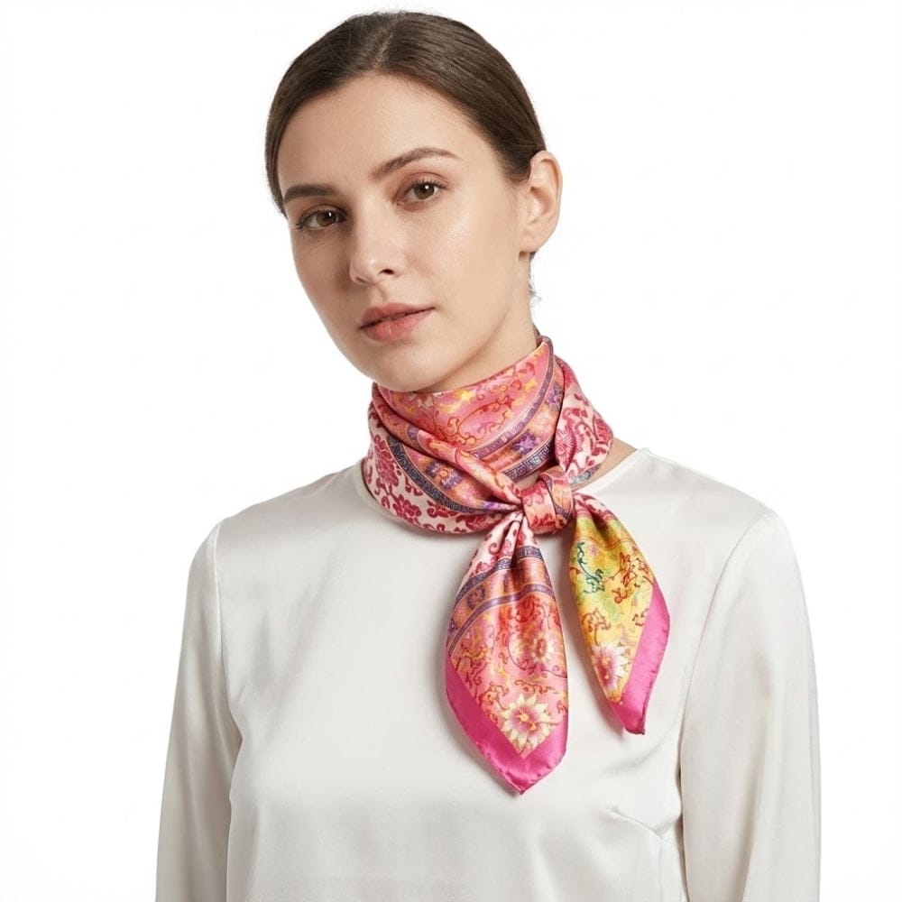 Foulard noué | Touche mode pour un look soigné The Foulard