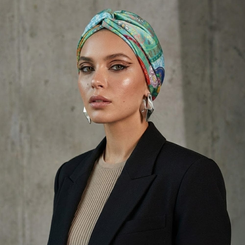 Foulard noué | Touche mode pour un look soigné The Foulard