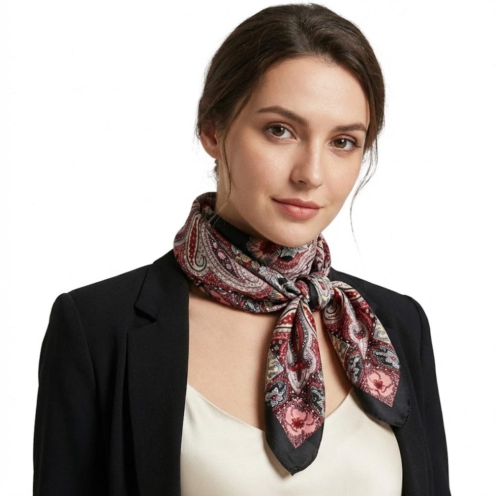 Foulard sur les cheveux | Élégance bohème et style raffiné The Foulard