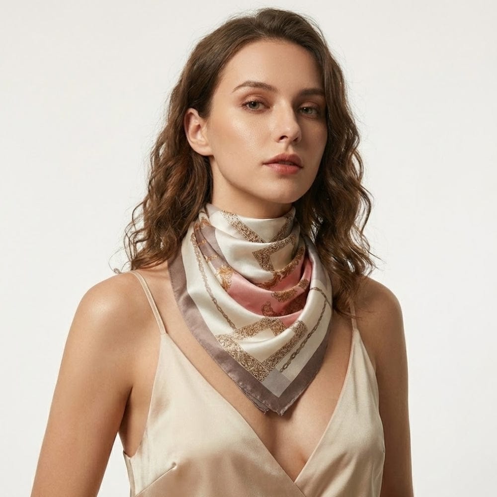 Grand foulard | Élégance fluide et style raffiné The Foulard