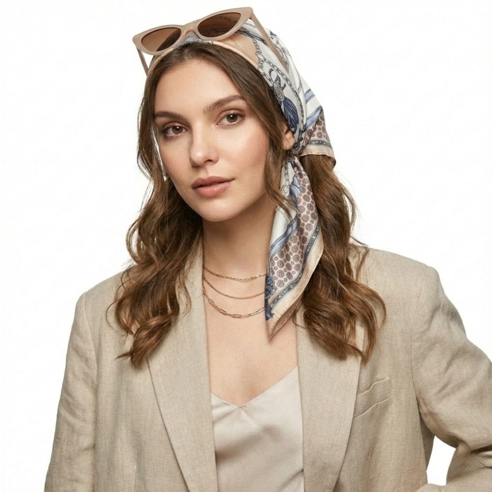Grand foulard femme | Douceur, légèreté et allure sophistiquée The Foulard